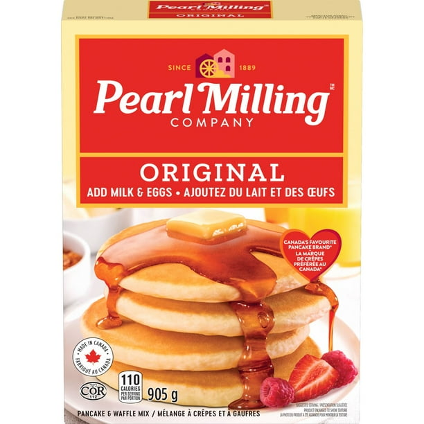 Mix Pancake Waffle Original 20 kg. - 1 x 20 kg - Pearl Milling C - Restaurant and Foodservice Ingredients - Canadian Distribution
