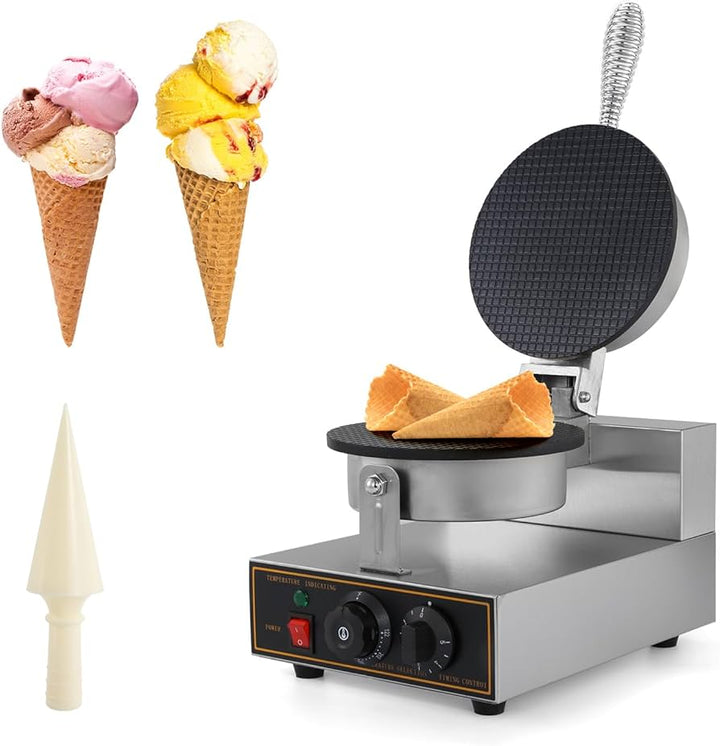 Customize your waffle cones. Make colorful and flavored waffle cones in-house with our flavoring mixes.