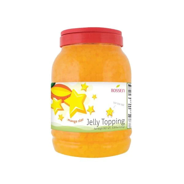 Mango Coconut Jelly - Star Shaped - Fun Foods Canada - Wholesale
