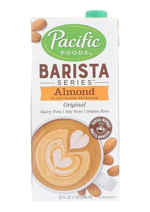 Pacific Foods - Barista Series - Almond Original - 12  x 32oz per case - Foodservice Canadian Supplier