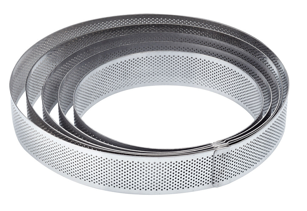 Pavoni® Stainless Steel Microperforated band -
 Round