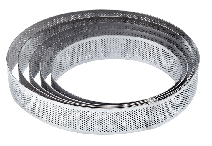 Pavoni® Stainless Steel Microperforated band -
 Round