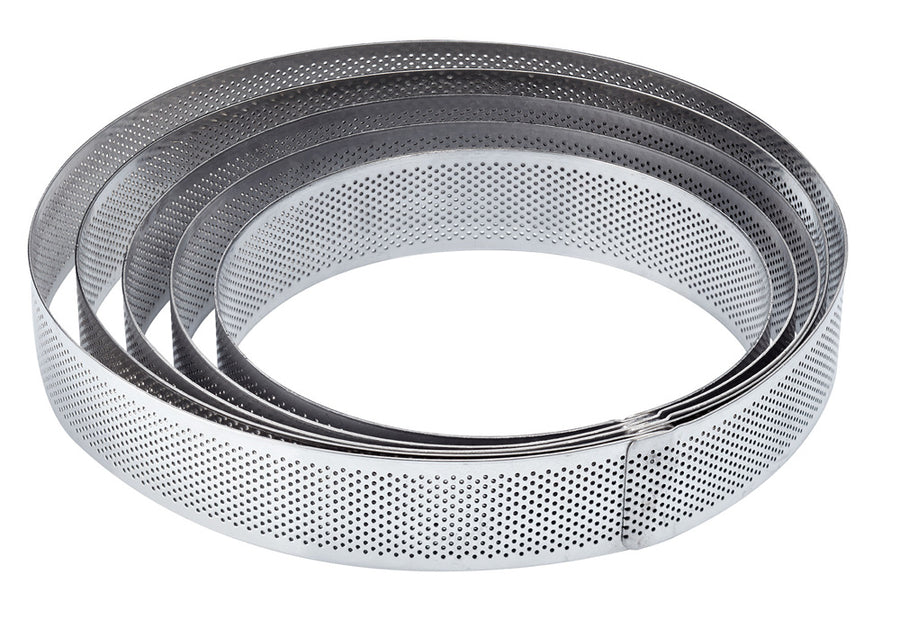 Pavoni® Stainless Steel Microperforated band -
 Round