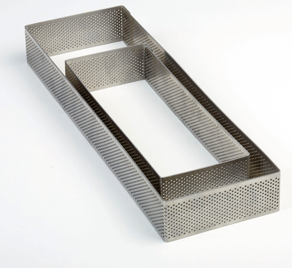 Pavoni® Stainless Steel Microperforated band -
 Rectangular Large