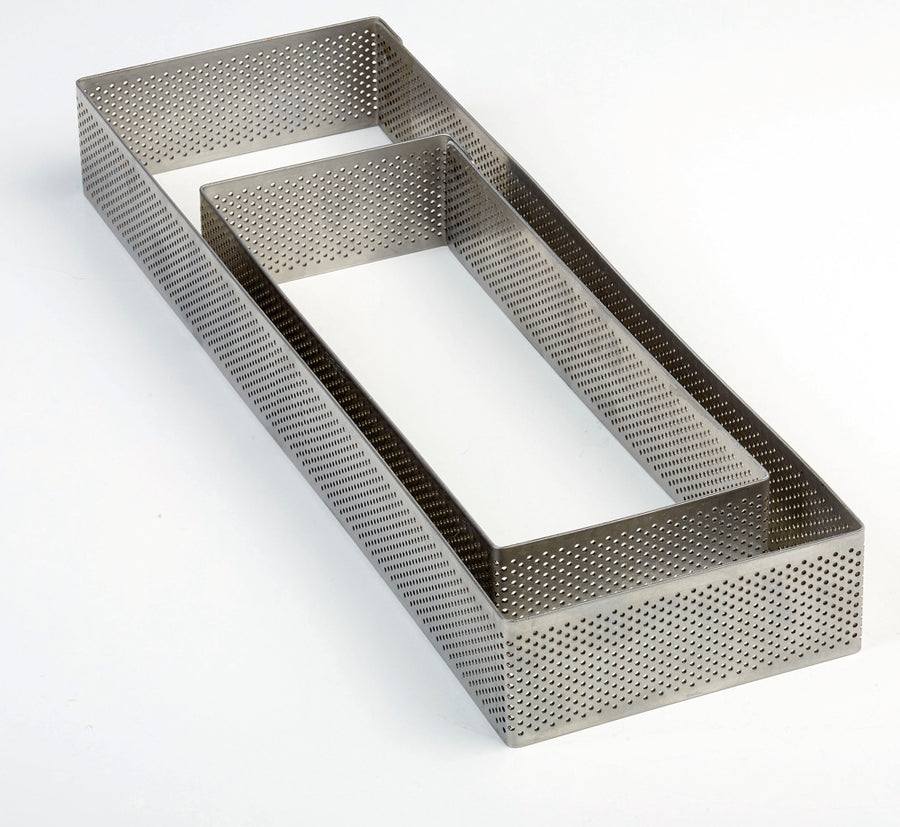 Pavoni® Stainless Steel Microperforated band -
 Rectangular Large