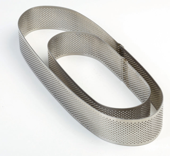 Pavoni® Stainless Steel Microperforated band -
 Oval Large
