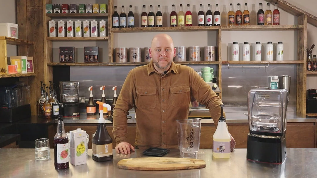 Mixing Instructions and Recipes for Making Smoothies, Frappes using Sweetbird Mixes - Canadian Distributor