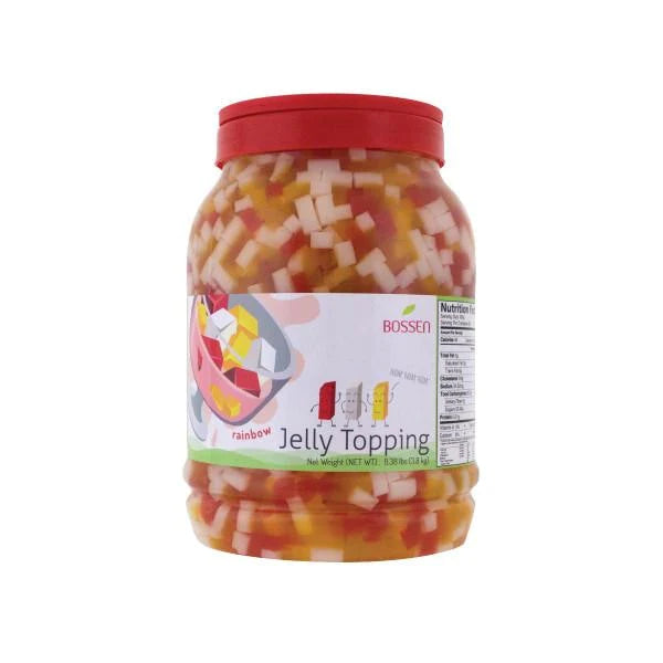Rainbow Coconut Jelly - Bossen Canada - Wholesale Distribution - Canadian Supplier