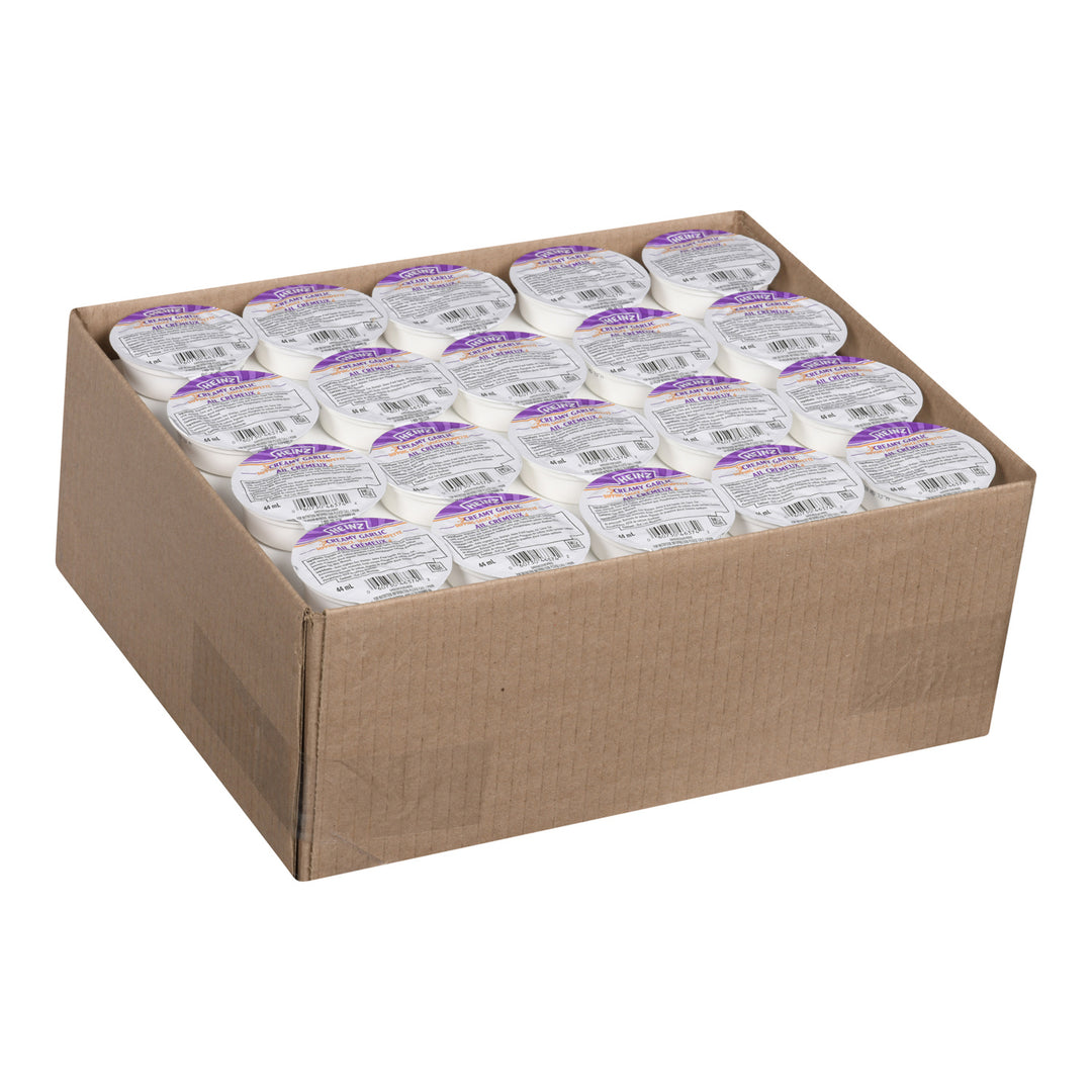 Sauce crémeuse à l'ail - 100 x 1,5 oz - Heinz - Ingrédients pour restaurants et services de restauration - Distribution canadienne