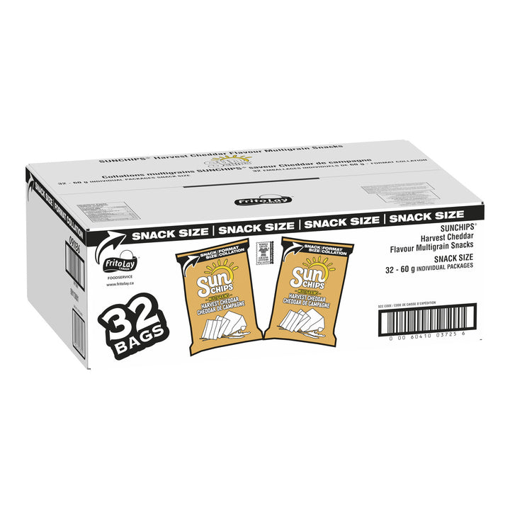 Fromage en bâtonnets Cheddar SunChip Harvest - 32 x 60 g - Sunchip - Ingrédients pour restaurants et services de restauration - Distribution canadienne