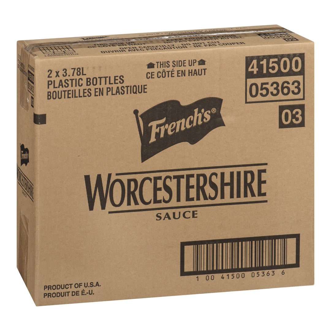 Sauce Worcestershire - 2 x 3,78 L - Frenchs - Ingrédients pour restaurants et services de restauration - Distribution canadienne