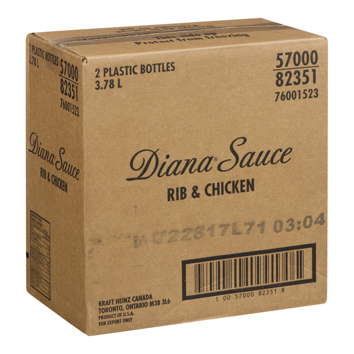 Sauce Chicken 'N Rib - 2 x 3,78 L - Diana - Ingrédients pour restaurants et services de restauration - Distribution canadienne