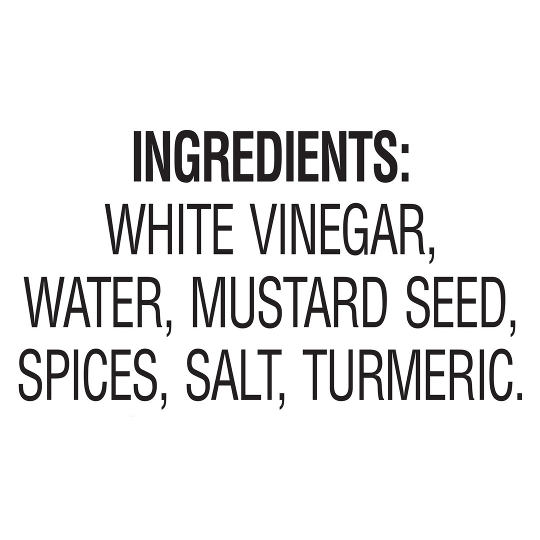 Bouteille de moutarde jaune à l'envers - 24 x 375 mL - Heinz - Ingrédients pour restaurants et services de restauration - Distribution canadienne
