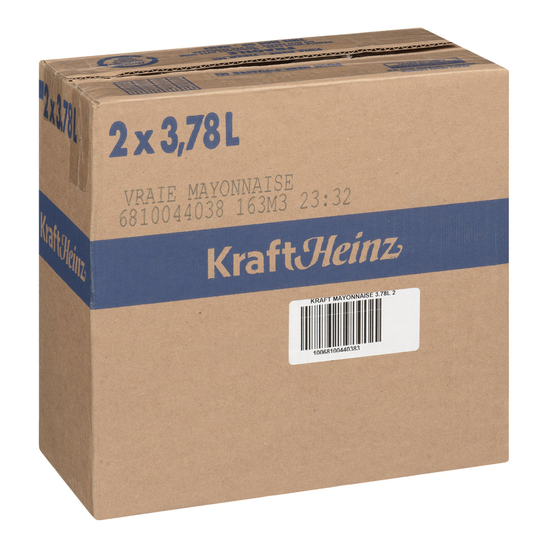 Mayonnaise Real - 2 x 3.78 L - Kraft - Restaurant and Foodservice Ingredients - Canadian Distribution