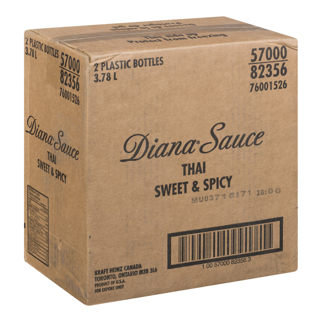 Sauce Thaï Douce et Piquante - 2 x 3,78 L - Diana - Ingrédients pour Restaurants et Services de Restauration - Distribution Canadienne