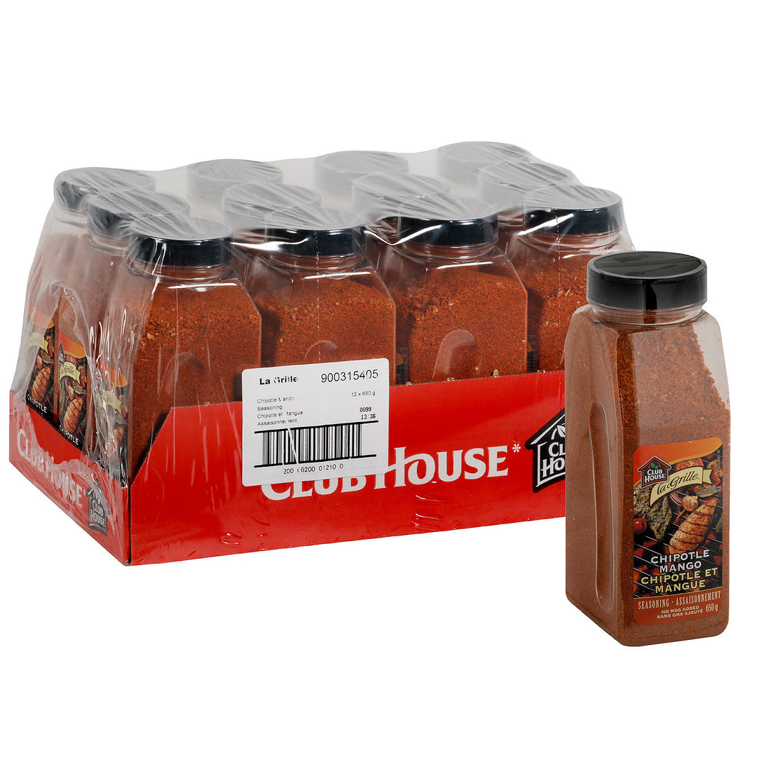 Assaisonnement Chipotle Mangue - 12 x 650 g (Boîte = 1 x 650 g) - Lagril - Ingrédients pour restaurants et services de restauration - Distribution canadienne