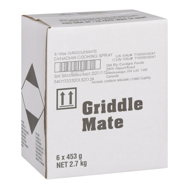 Spray antiadhésif pour poêle - 6 x 16 oz - Plancha - Ingrédients pour restaurants et services de restauration - Distribution canadienne