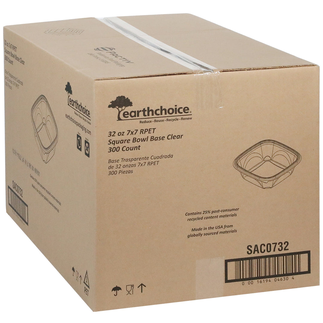 Bâches de plastique transparentes carrées 32 oz. 7 x 7 - 2 x 150 unités - Pactiv Corp - Emballage et accessoires - Fournitures et équipement pour restaurants - Distribution canadienne