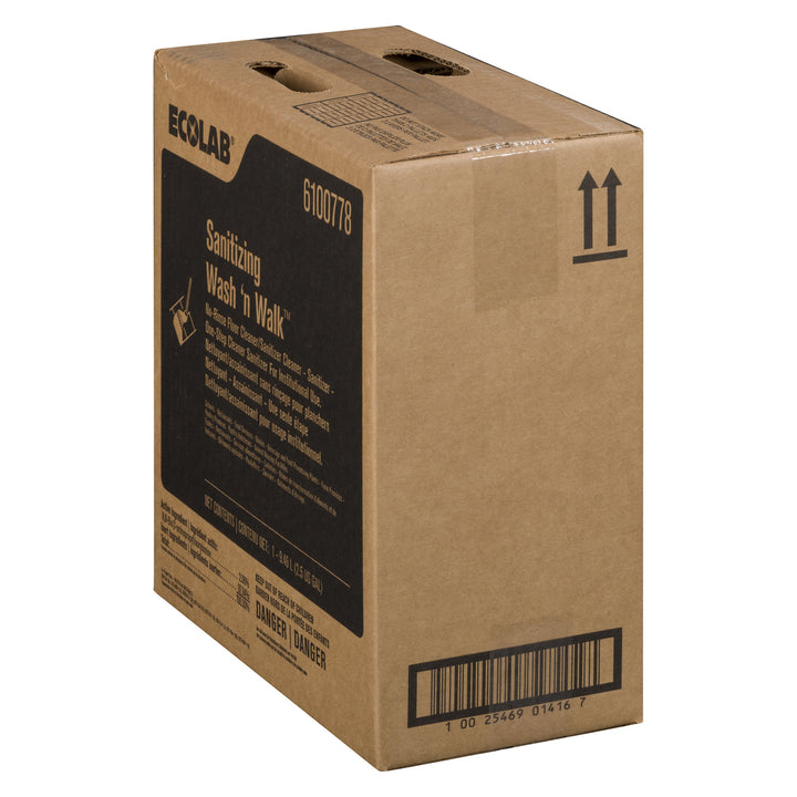Nettoyant pour sols 'N Walk - 1 x 9,46 L - Ecolab - Emballage et accessoires - Fournitures et équipement pour restaurants - Distribution canadienne