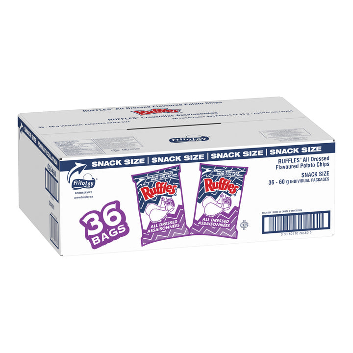 Pommes Frites All Dressed - 36 x 60 g - Ruffles - Ingrédients pour Restaurants et Services de Restauration - Distribution Canadienne