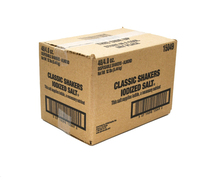 Sel en shaker jetable - 48 x 4 oz - Diacrys - Ingrédients pour restaurants et services de restauration - Distribution canadienne