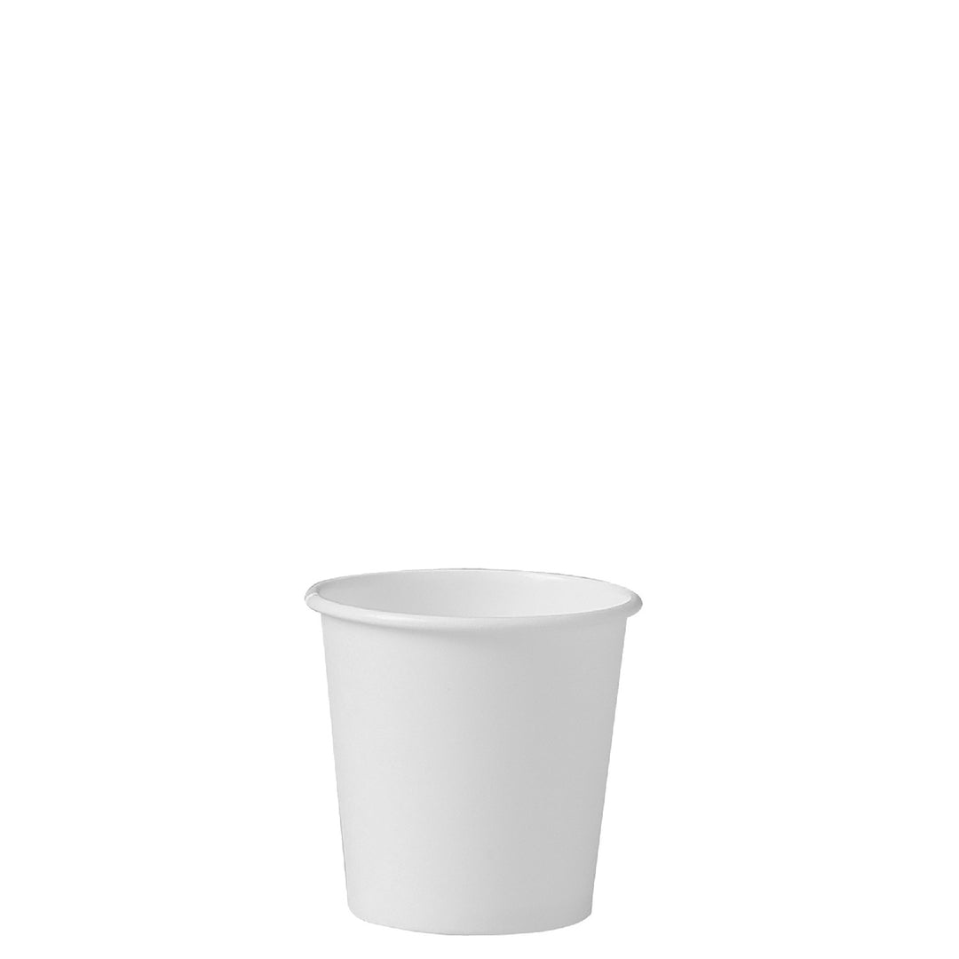 Coupe en papier blanche pour boissons chaudes 4 oz - 20 x 50 unités - Solo Cup - Emballage et accessoires - Fournitures et équipement pour restaurants - Distribution canadienne