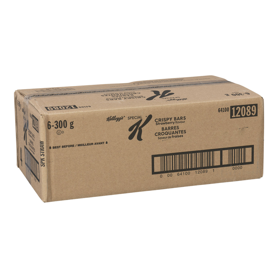 Barre en-cas Special K Fruit Fraise - 6 x 300 g - Kellogg's - Ingrédients pour restaurants et services de restauration - Distribution canadienne
