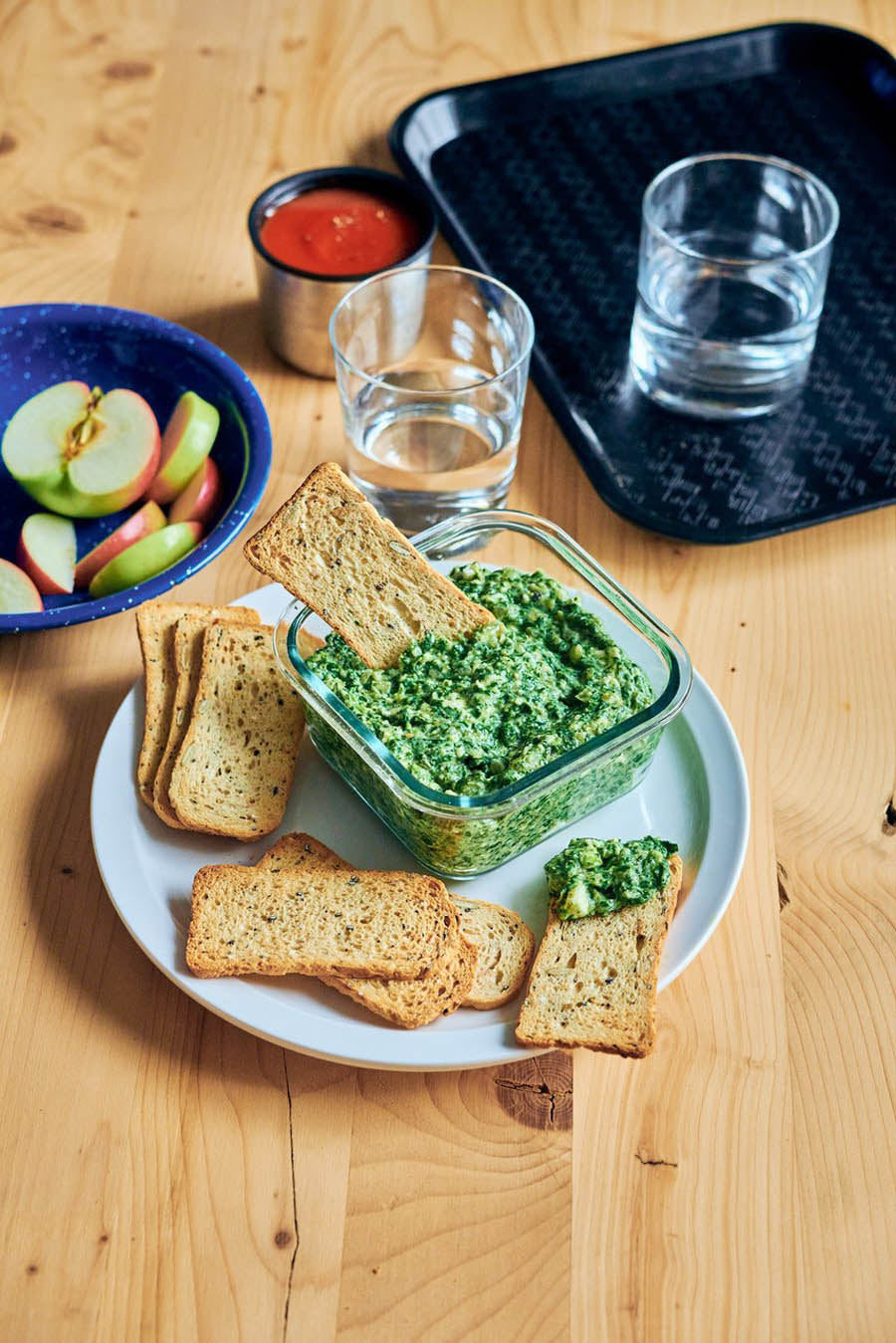 Cracker Melba Toast Portion Control - 400 x 2 unités - Grissol - Ingrédients pour restaurants et services de restauration - Distribution canadienne