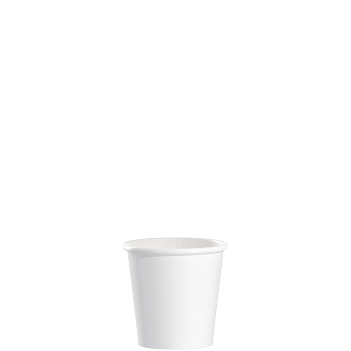 Coupe en papier blanche pour boissons chaudes 4 oz - 20 x 50 unités - Solo Cup - Emballage et accessoires - Fournitures et équipement pour restaurants - Distribution canadienne
