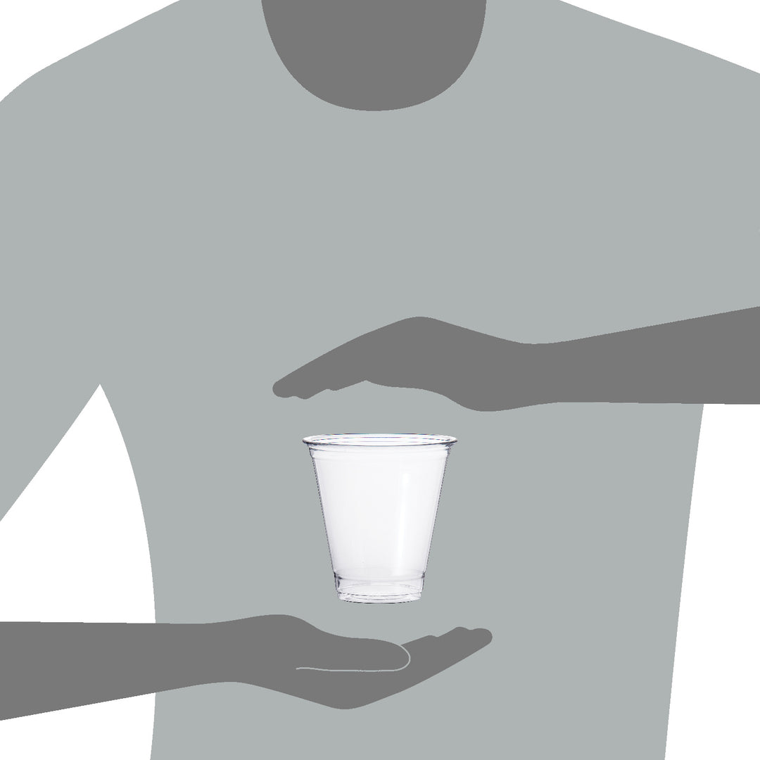 Bouteille en plastique transparente 12 oz, forme basse - 20 x 50 unités - Conteneur pour fléchettes - Emballage et accessoires - Fournitures et équipement pour restaurants - Distribution canadienne