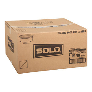 Récipients en plastique transparent pour plats à emporter, 8 oz - 20 x 25 unités - Solo Cup - Emballage et accessoires - Fournitures et équipement pour restaurants - Distribution canadienne