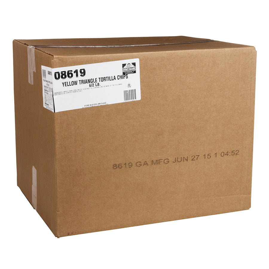 Tortillas de maïs jaune pour chips - 6 x 2 lbs - Mission Foods - Ingrédients pour restaurants et services de restauration - Distribution canadienne