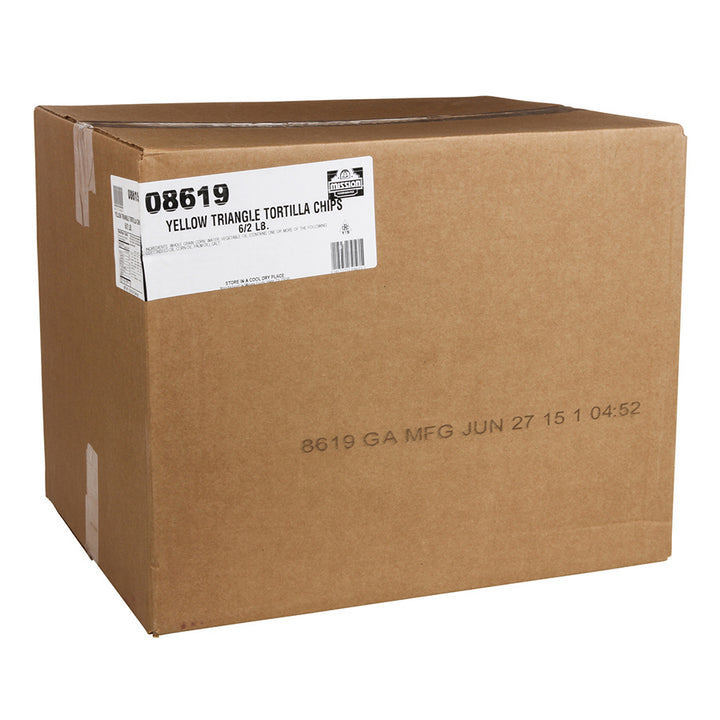 Tortillas de maïs jaune pour chips - 6 x 2 lbs - Mission Foods - Ingrédients pour restaurants et services de restauration - Distribution canadienne