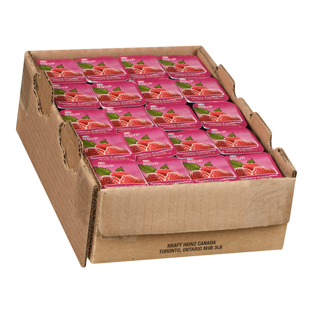 Confiture de framboise - 140 x 10 mL - Kraft - Ingrédients pour restaurants et services de restauration - Distribution canadienne