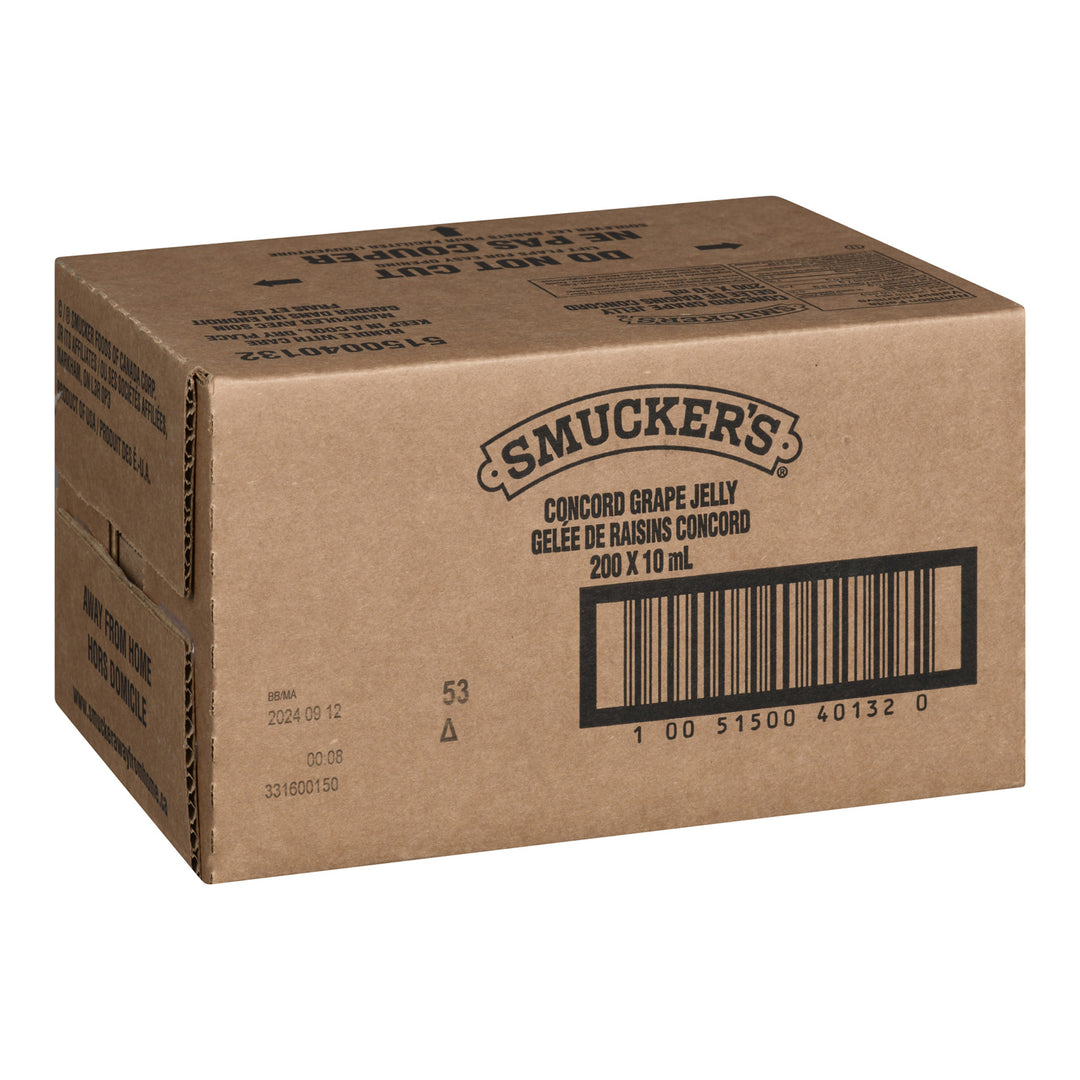 Gelée de raisin - 200 x 10 mL - Jm Smucker - Ingrédients pour restaurants et services de restauration - Distribution canadienne