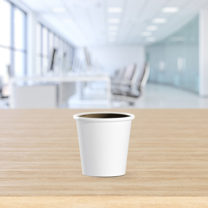 Coupe en papier blanche pour boissons chaudes 4 oz - 20 x 50 unités - Solo Cup - Emballage et accessoires - Fournitures et équipement pour restaurants - Distribution canadienne