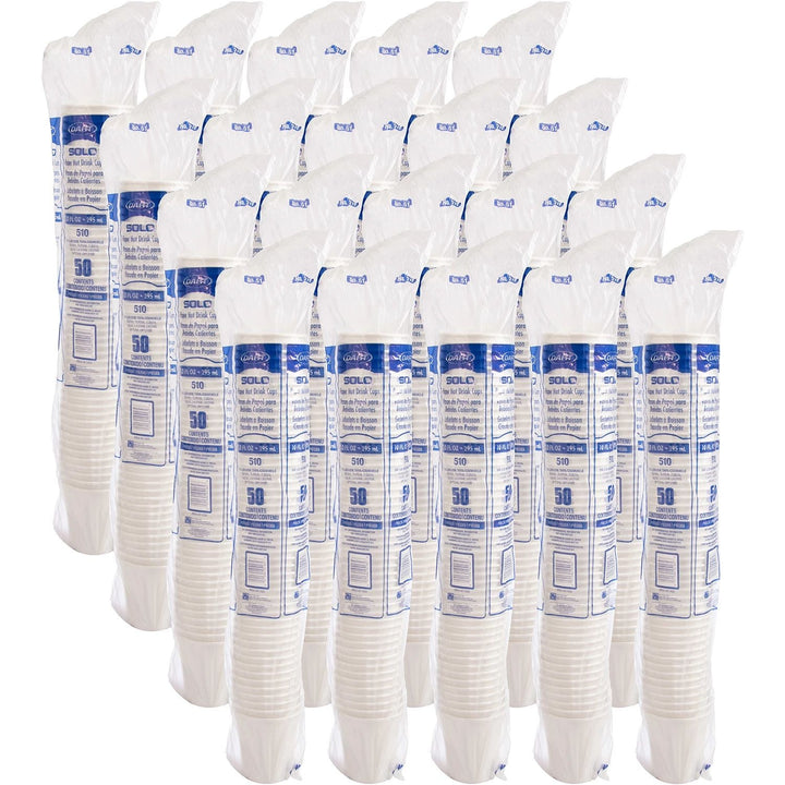 Coupelles en papier pour boissons chaudes 10 oz, blanches - 20 x 50 unités - Solo Cup - Emballage et accessoires - Fournitures et équipement pour restaurants - Distribution canadienne