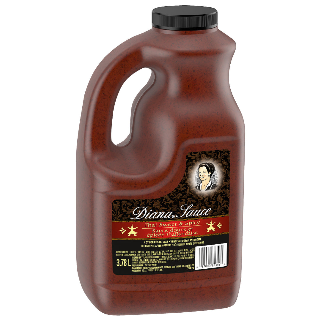 Sauce Thaï Douce et Piquante - 2 x 3,78 L - Diana - Ingrédients pour Restaurants et Services de Restauration - Distribution Canadienne