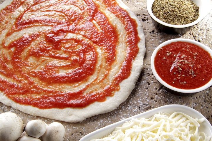 Sauce à pizza entièrement préparée en sachet - 6 x 107 oz - Old California - Ingrédients pour restaurants et services de restauration - Distribution canadienne