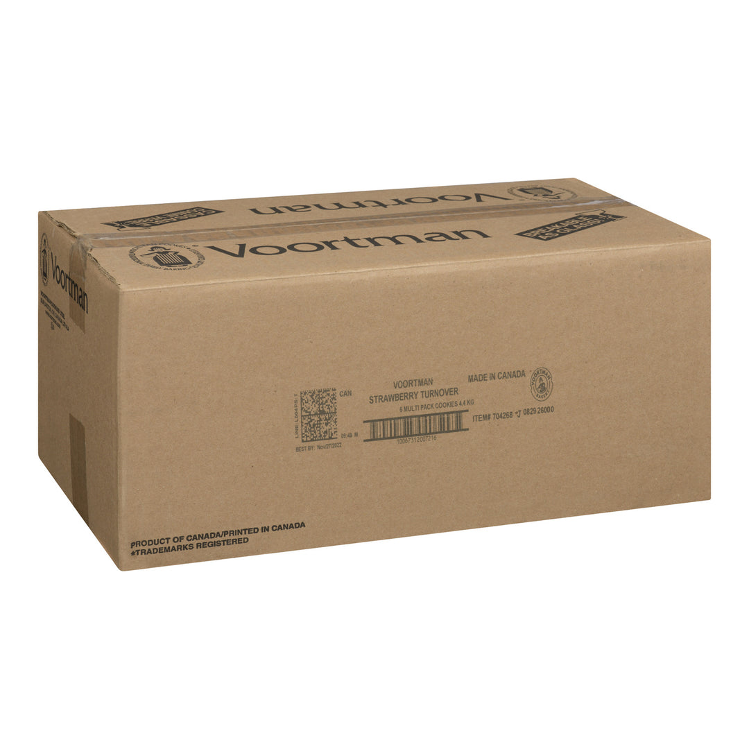 Tourtelette aux fraises et aux biscuits, portion individuelle - 1 x 144 unités - Voortman - Ingrédients pour restaurants et services de restauration - Distribution canadienne