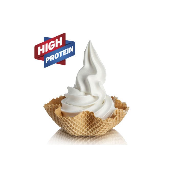 Protein Vanilla Soft Serve & Gelato Mix - HI-PRO Vanilla - Case of 8 x 1.4 KG bags - Rubicone Canada