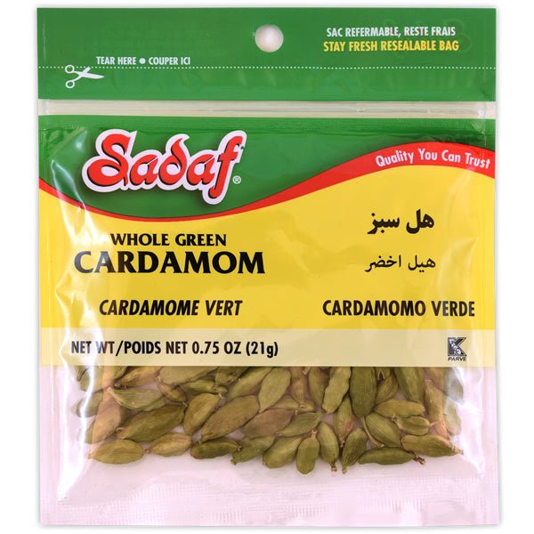 Cardamome verte Sadaf | Entière - 21 g (0,75 oz)