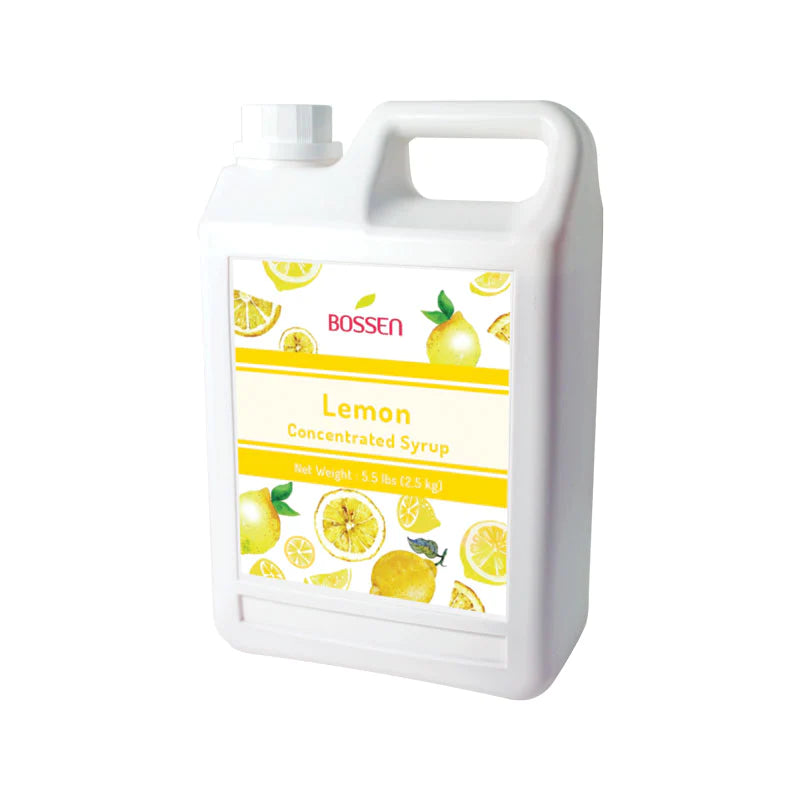 Lemon Fruit Syrup Bossen Canada