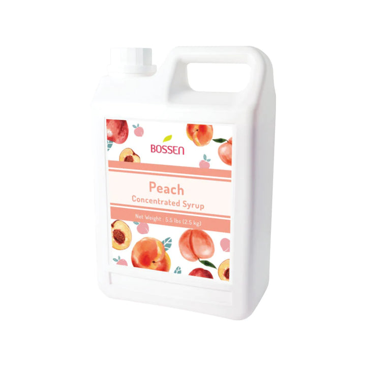 Peach Fruit Syrup Bossen Canada