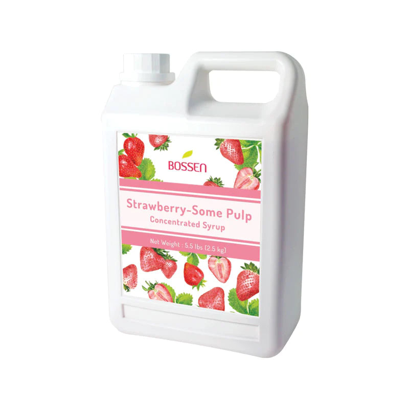 Strawberry Fruit Syrup Bossen Canada