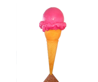 Display Gelato Cone
