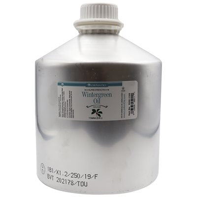 Wintergreen Oil Natural - Food Grade Essential Oils 1 oz., 16 oz., 1 Gallon