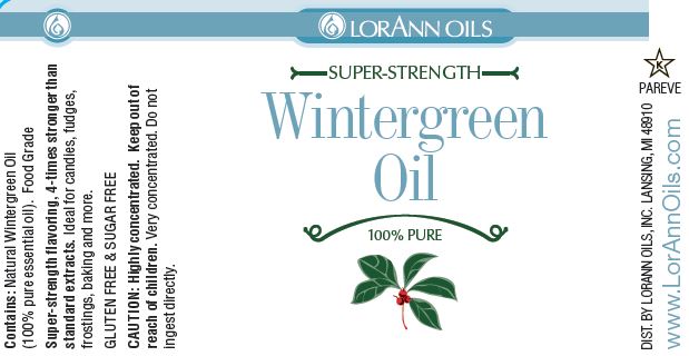 Wintergreen Oil Natural - Food Grade Essential Oils 1 oz., 16 oz., 1 Gallon