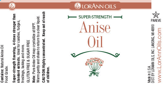 Anise Oil Natural - Food Grade Essential Oils 1oz., 16 oz., 1 Gallon