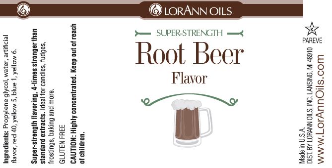Arôme de bière de racine - Arôme super puissant 16 oz, 1 gallon, 5 gallons